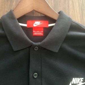 Men’s Black Nike Polo